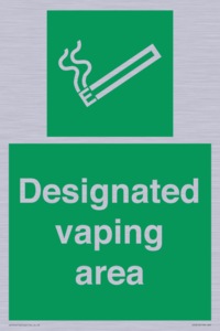 Designated vaping area
